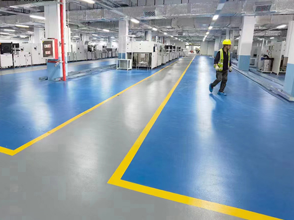 环氧地坪图片案例：工业风、现代风、简约风各具特色